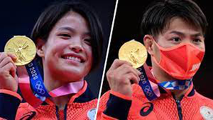 Japanese brother and sister win gold in Olympics first