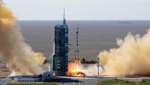 China launches first crewed mission for space station construction