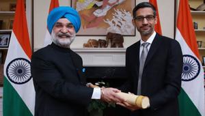 Google CEO Sundar Pichai Receives Padma Bhushan