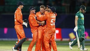 Upset in world cup: The Netherlands beat South Africa by 38 runs