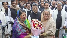 Sheikh Hasina, elected as the leader of House