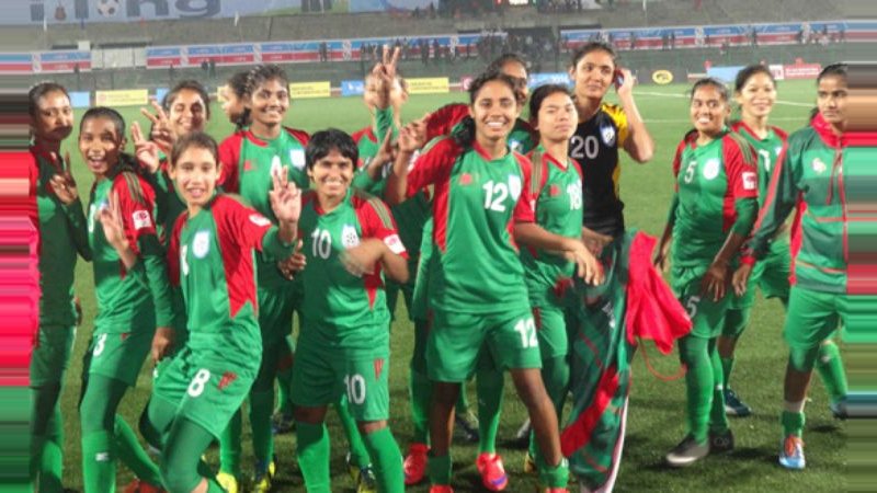বাংলাদেশ নারী ফুটবল দল -ফাইল ছবি