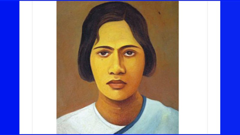 ব্রিটিশবিরোধী স্বাধীনতা আন্দোলনের প্রথম শহীদ হওয়া বাঙালি নারী প্রীতিলতা, ছবি: সংগৃহীত