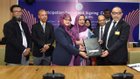 Signing agreement of Global Islami Bank Plc with Bangladesh Bank