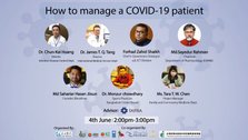 Webinar on Covid-19 for doctors in Bangladesh