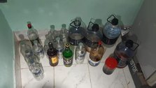 Police busted spurious liquor factory in the capital