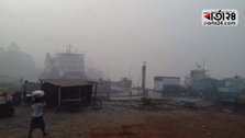 Dense fog stops ferry movement, 6 ferries stuck