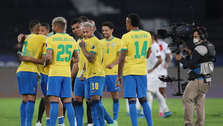 Brazil moves to final of Copa America football