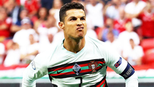 Ronaldo makes history at Euro against Hungary