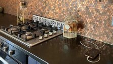 Woman transforms kitchen with 7,500 coins during lockdown