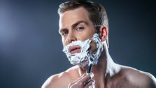How to shave your face at home