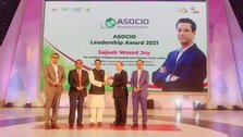 Sajeeb Wazed Joy wins ASO Leadership Award