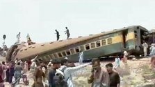 At least 25 killed in a train crash in Pakistan