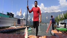 From the brink of despair to sporting success - physically challenged Kashmiri youth defies odds in water sports
