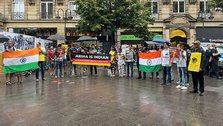 West Bengal: Jain community members protest outside German Consulate demanding repatriation of baby Ariha