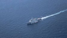 China Coast Guard vessels navigate in Japan's territorial waters around Senkaku Islands