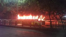 8 buses caught fire in Dhaka in one night