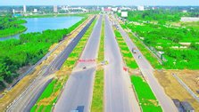Country's first 12-lane scenic 300 feet road was to be inaugurated today