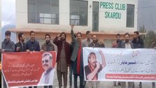 Locals protest arrest of activist, say Pakistan misusing anti-terrorism Act to muzzle voices