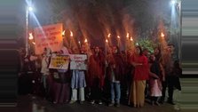 JU teachers-students’ torch procession protesting rape