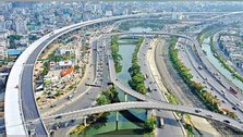 Elevated expressway in financial complications