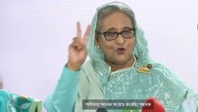PM Hasina casts vote at City College Center, hopes to form government again