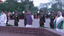 President-Prime Minister pay tribute to the martyrs at the National Memorial