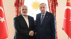 Erdoğan's meeting with Ismail Haniyah