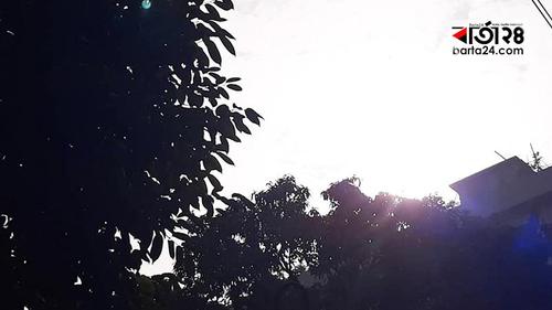 Sun appears after 5 days, temperature rising