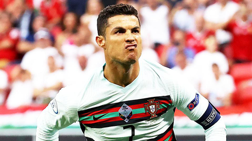 Ronaldo makes history at Euro against Hungary