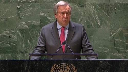 World is facing crisis moment: UN chief