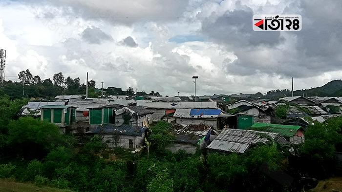 Rohingya camp cottage