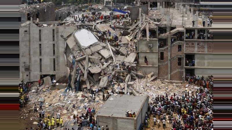 Rescue after the Rana Plaza collapse/Photo: Collected