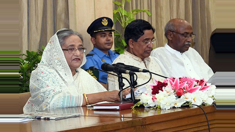 Prime Minister and Awami League chief Sheikh Hasina, Photo: PID