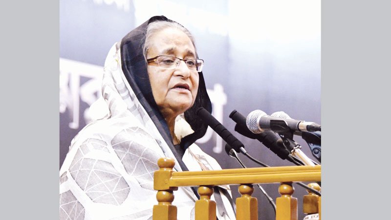 Prime Minister Sheikh Hasina./Photo: Collected