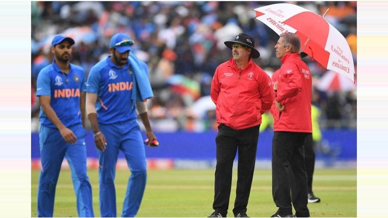 Rain stop the first semi-final of ICC World Cup 2019./File Photo