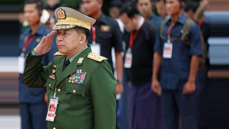 Myanmar military’s commander-in-chief Min Aung Hlaing./Photo: Collected