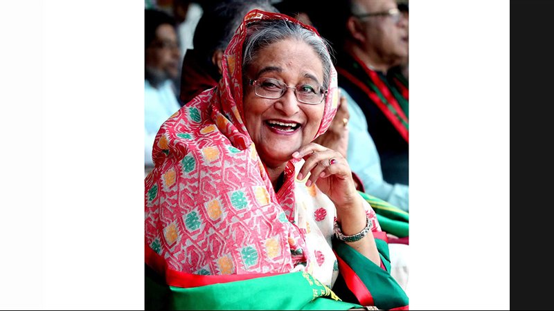 Prime Minister and Awami League chief Sheikh Hasina