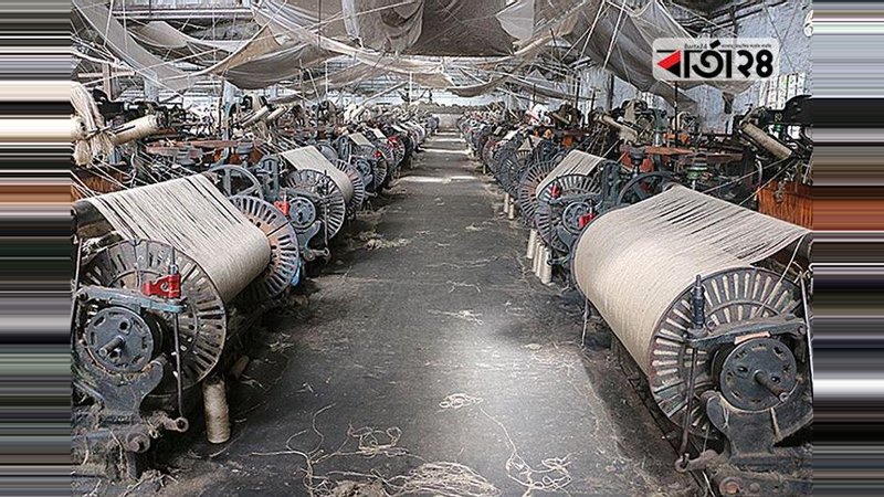 One of the state owned jute mills on continuous strike/ Photo: Barta24.com