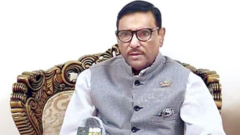 Awami League General Secretary and Minister for Road Transport and Bridges Obaidul Quader