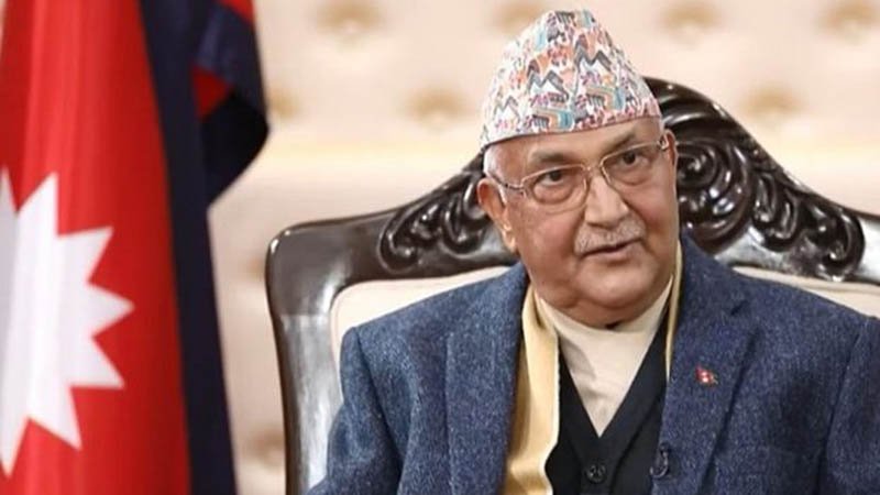 Nepalese Prime Minister KP Oli