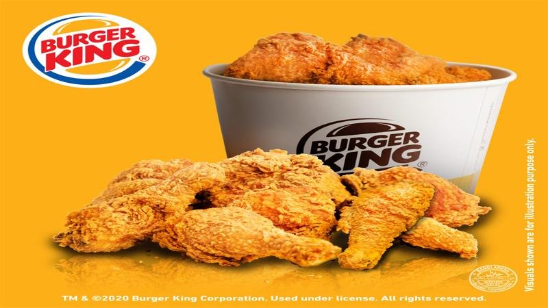 Burger King launches new king of fried chicken