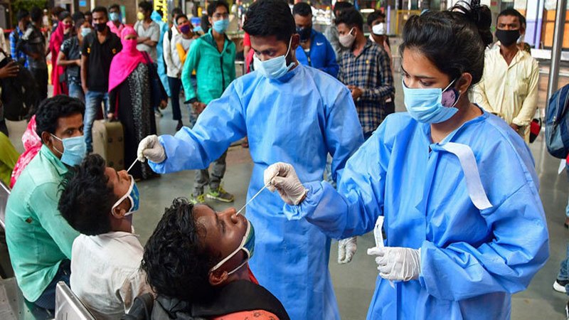 Record 4 lakh covid cases in India, photo: collected