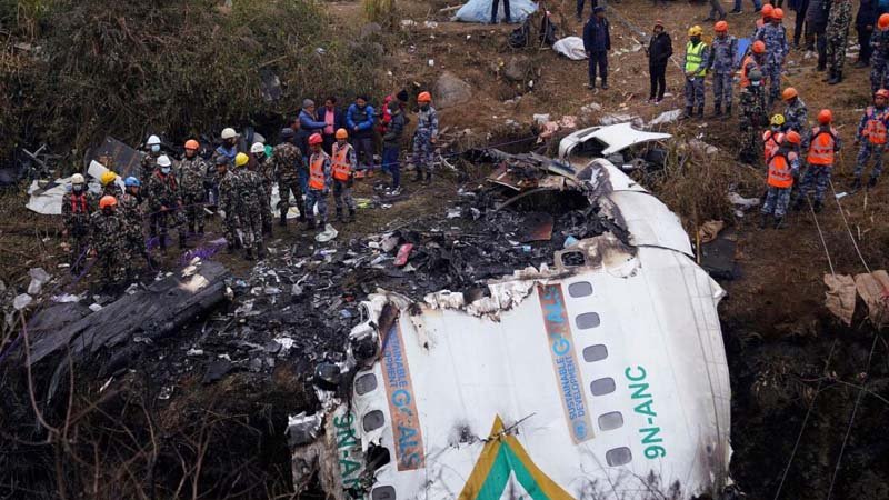 Airplane crashed in Nepal due to pilot error