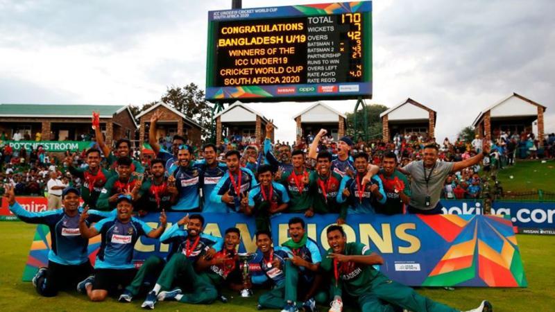 Bangladesh cricket team winning the World Cup