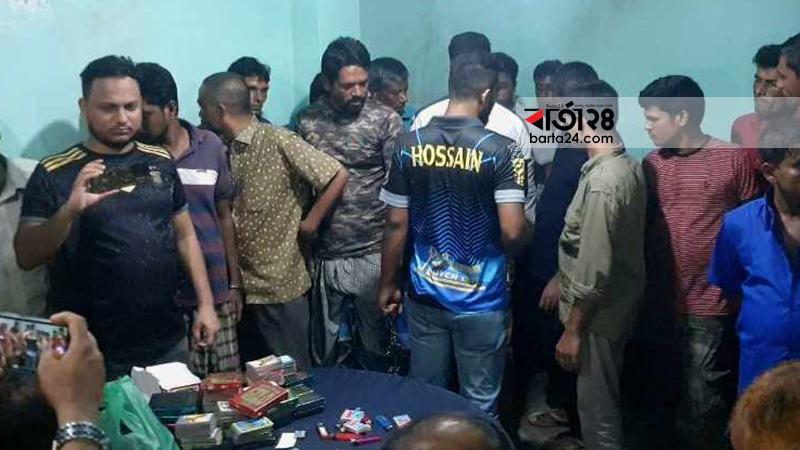 39 gamblers arrested in Rangamati